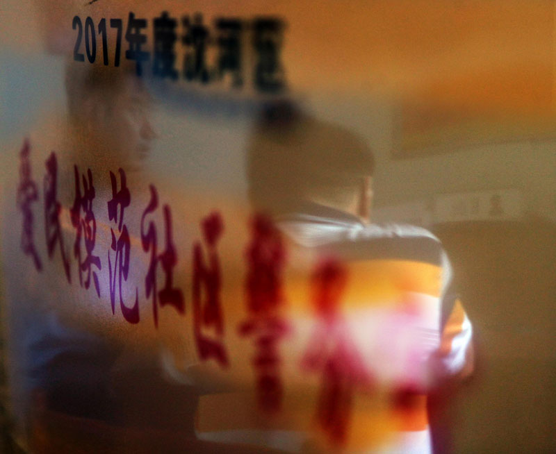 臧宇堅守的多福社區(qū)警務(wù)室連續(xù)多年被評為愛民模范社區(qū)警務(wù)室