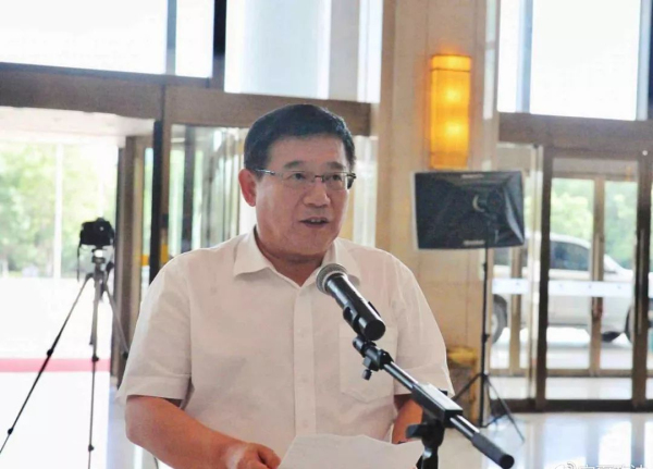 寧夏自治區(qū)黨委常委、政法委書記張韻聲在會見儀式上致辭_編輯