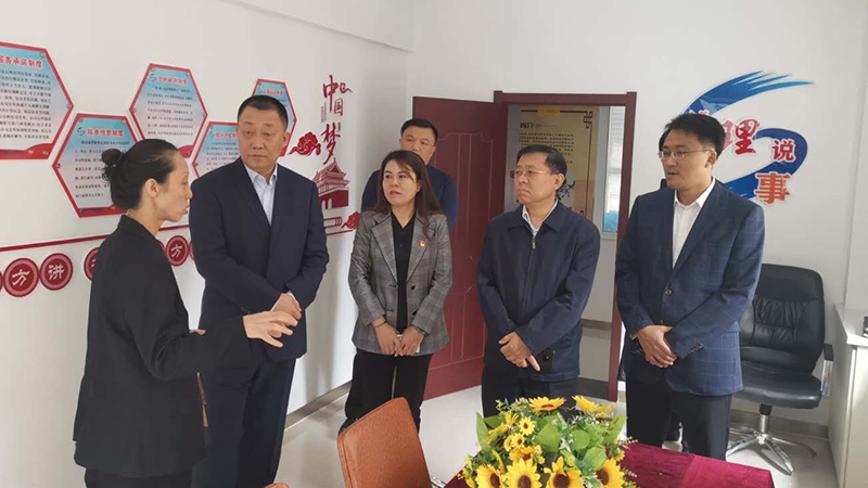 沈陽(yáng)市委政法委書記宋誠(chéng)率隊(duì)調(diào)研