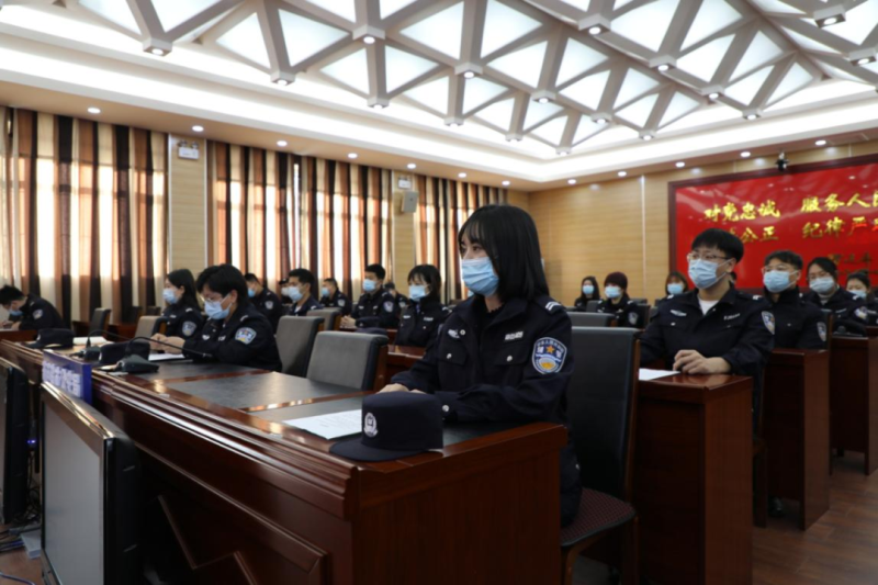 龍港輔警練兵