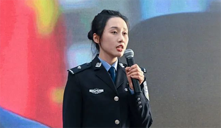 沈陽北站派出所民警白若函講述110接警崗上的感人故事