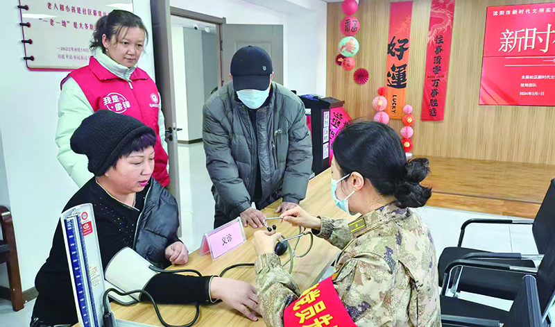 學(xué)雷鋒紀(jì)念日免費(fèi)義診活動(dòng)現(xiàn)場
